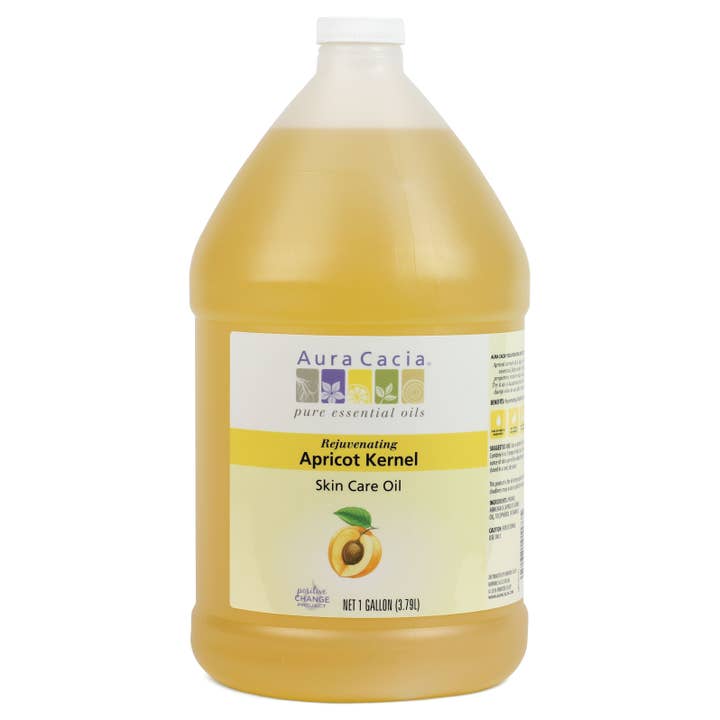 Moisturizing Apricot Kernel Hair & Skin Care Oil 1 Gallon for wholesale by Aura Cacia