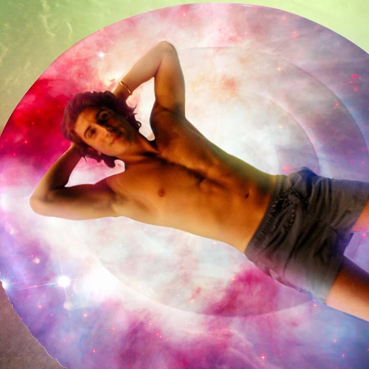 Isola Galassia Gigante a LED Illuminata da 72" per la vendita all'ingrosso da parte di PoolCandy