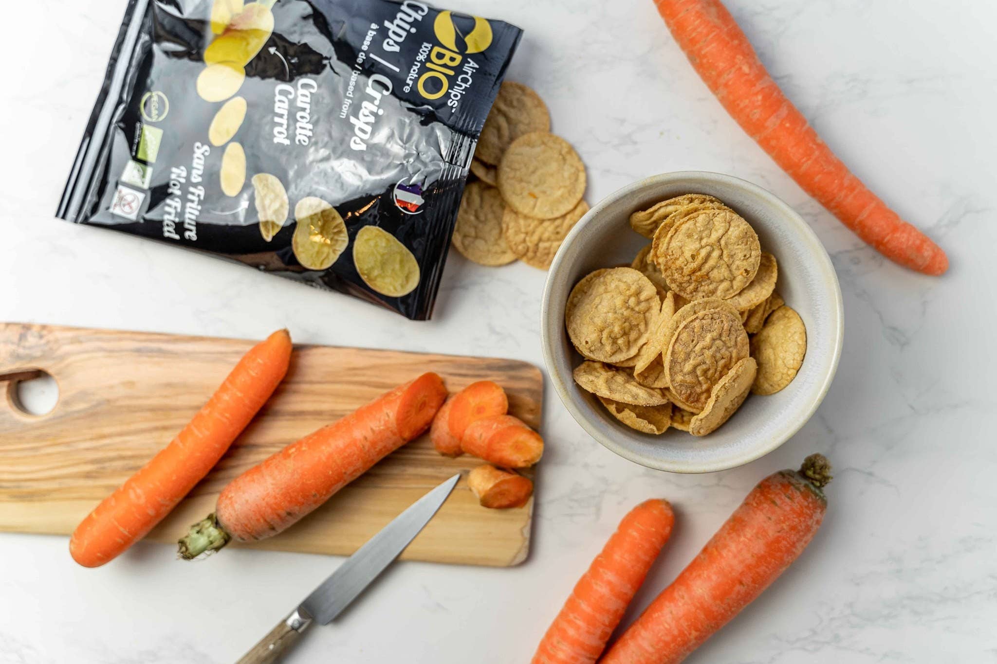 Airchips Nutrition - Wholesale Chips - Carrot chips (30g)3