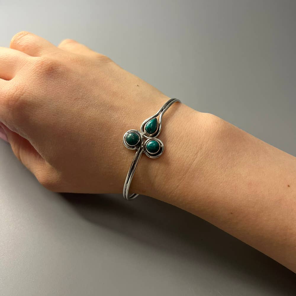 VIE - Wholesale Cuff Bracelet - Silver Plated Adjustable Cuff Bangle66