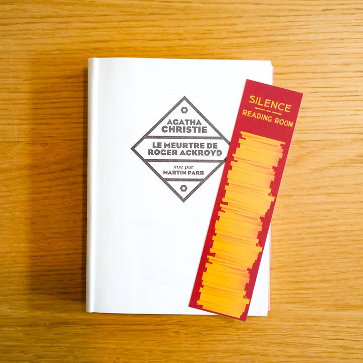 Segnalibro - Sala di lettura silenziosa - 4,5x18 cm per la vendita all'ingrosso da parte di Atelier d’Albion