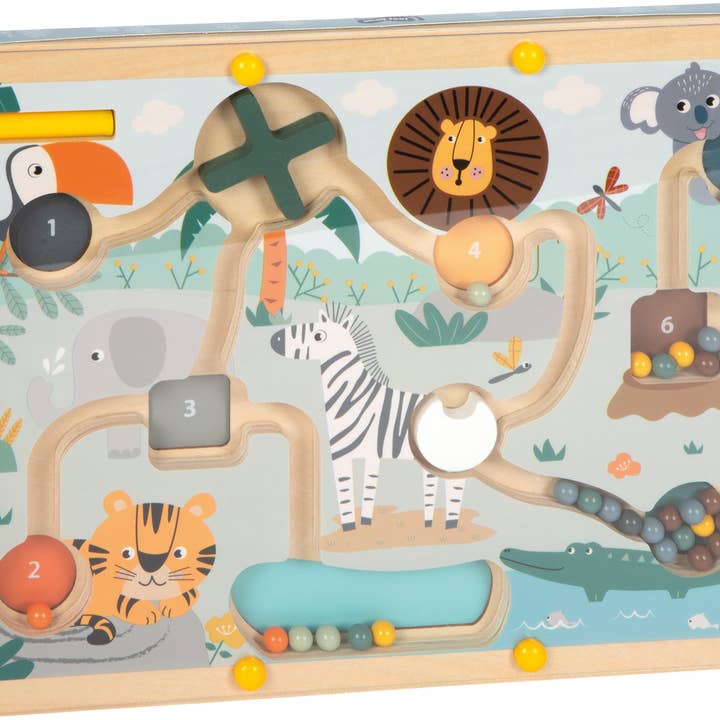 small foot - Wholesale Wood Toy - Kids - Magnetic Maze "Safari" | Toy | Wooden Toy6