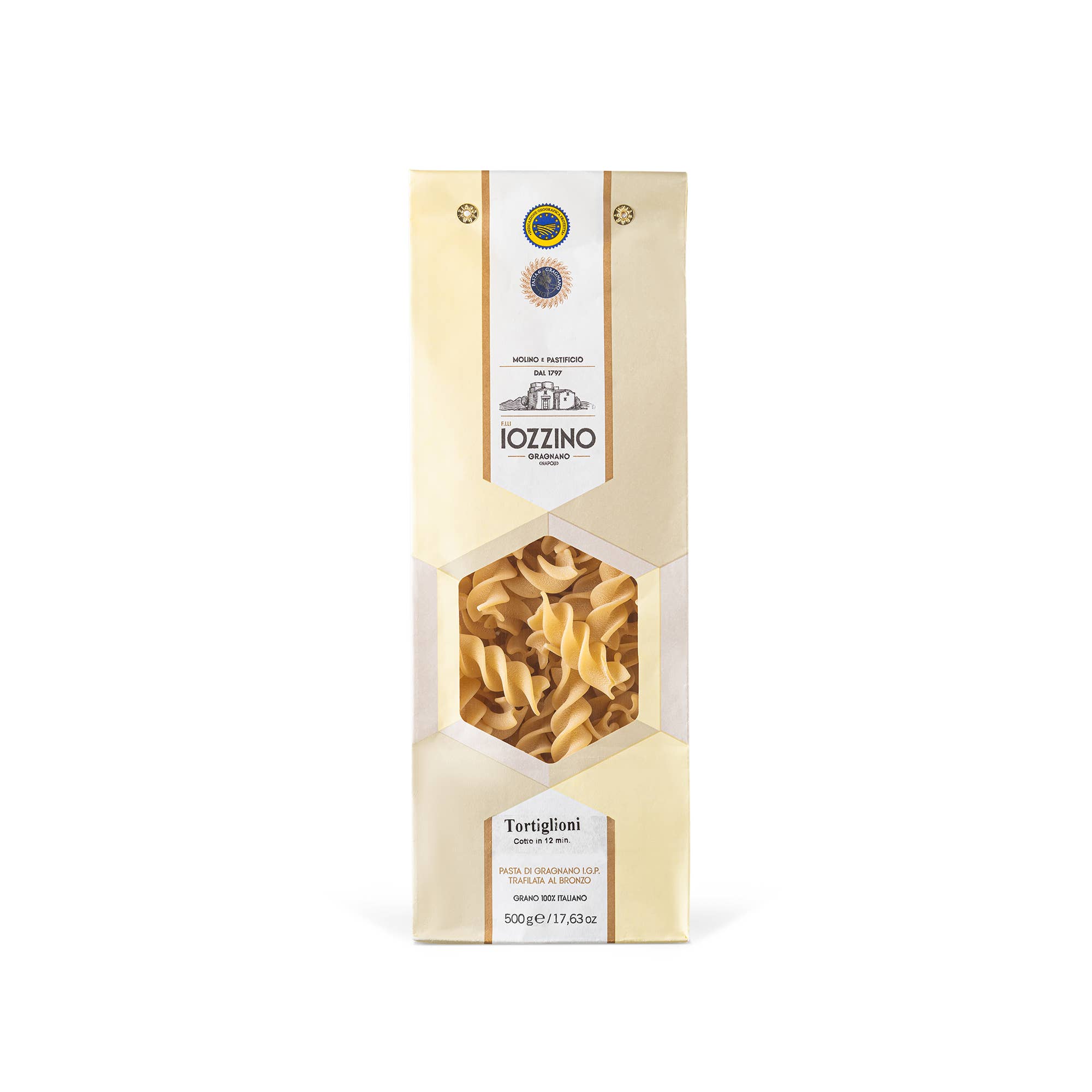 Novus Ventus International BV - Wholesale Pasta - Iozzino - Tortiglioni - Artisinal - Semolina