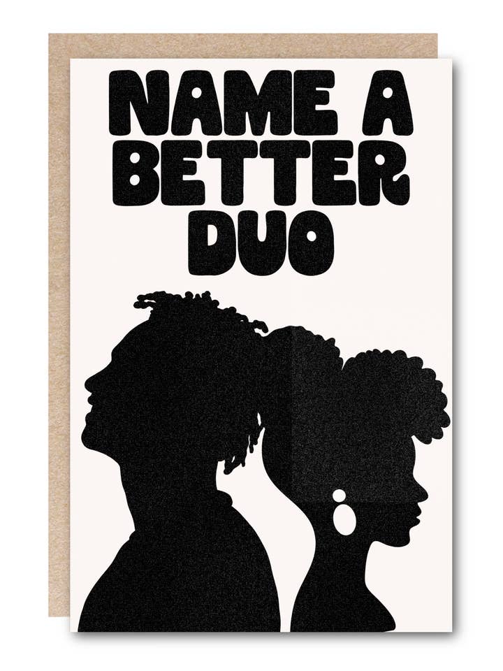 Valentinsdagkort – Nævn et Bedre Par - Blank Indeni for engroshandel hos Kindred Paper Co.