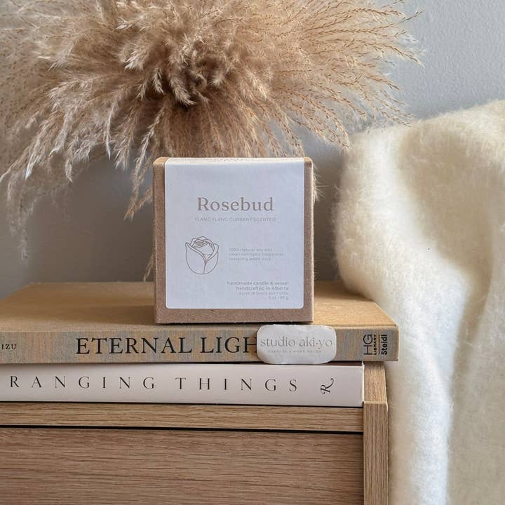 Studio Akiyo - Wholesale Jar/Filled Candle - Rosebud Scented Soy Candle | 3oz | Mother's Day | Moms Gifts2