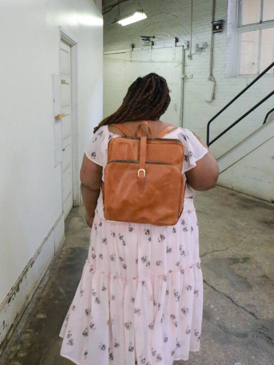 Fair Anita - Wholesale Backpack - Women's - Voyager Leather Backpack2