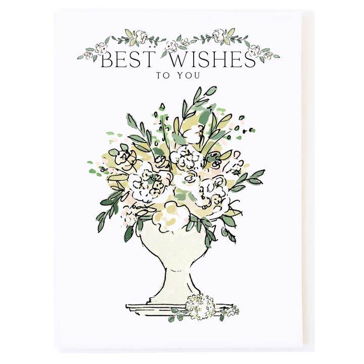 Urne fleurie pour la vente par mollyOcards