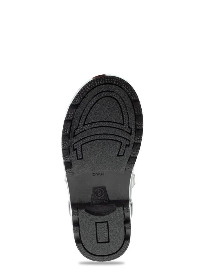 Kids Western Cowboy Rain Boot - Brown for wholesale on Faire5