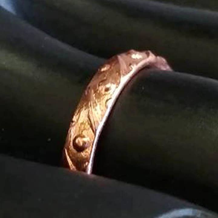 Costello International - Vente Anneau/bague à empiler - Bagues d'orteil de plage ajustables en cuivre pur à thème océan.3