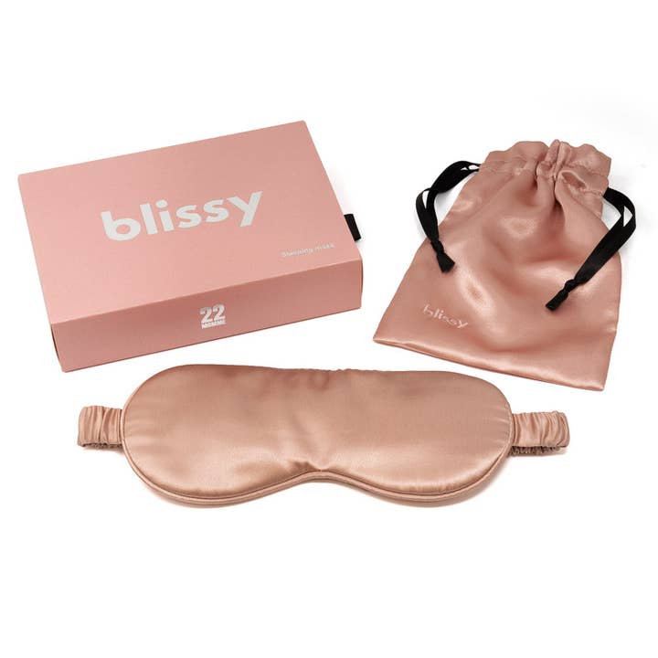Sleep Mask - Rose Gold for wholesale by Blissy