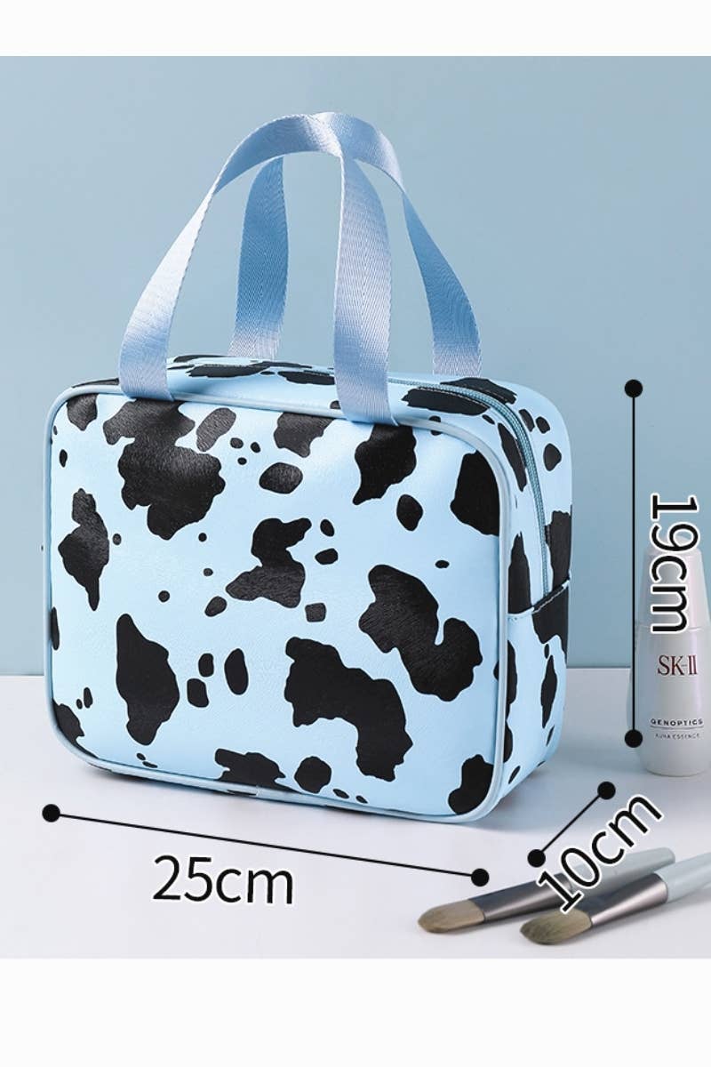 DESHENG ENTERPRISE - Wholesale Make-up tas/toilettas - REISTAS MET KOEIENPRINT VOOR MAKE-UP1