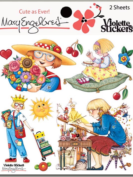 ME112 Marys kunst for engroshandel hos Violette Stickers