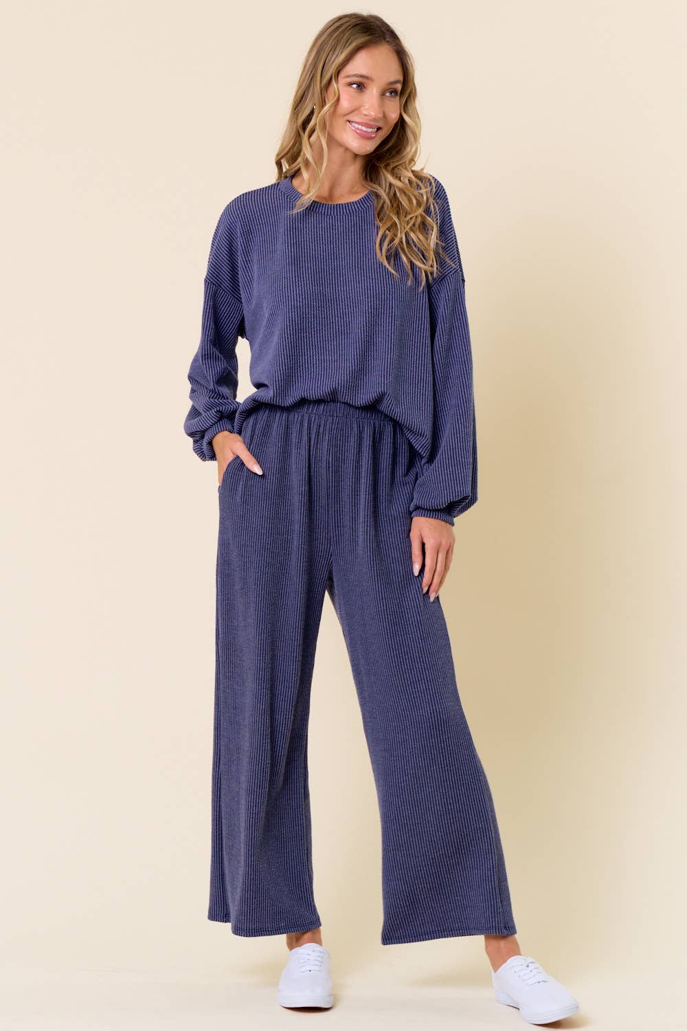 lovely melody - Wholesale Knit Top - Women's - LMT4100-Manifest ribbed top15