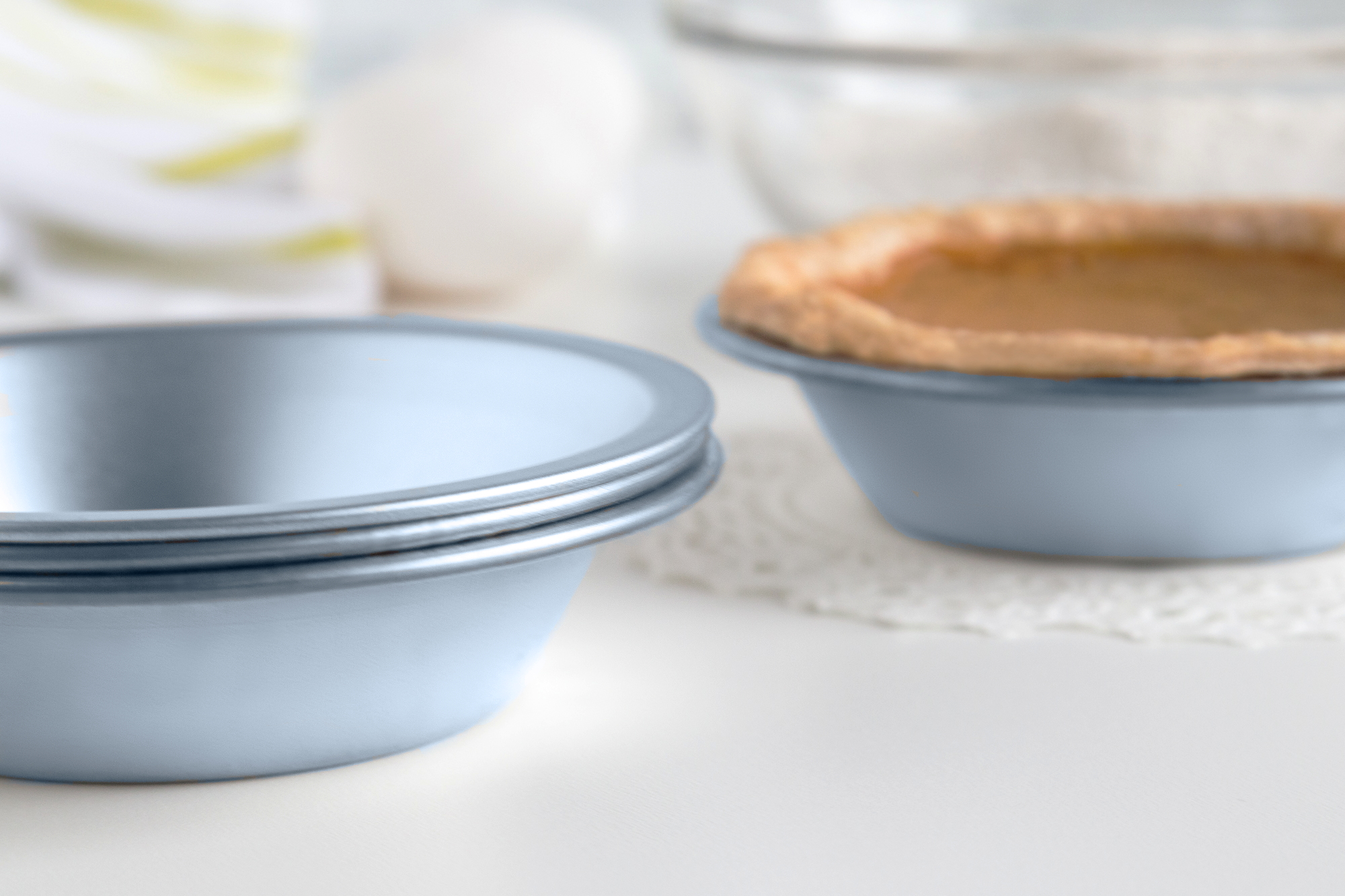 Fox Run Brands – wholesale Baking dish – Fox Run 5 Inch Personal Pie Pans, Set of 4 Premium Non-Stick4
