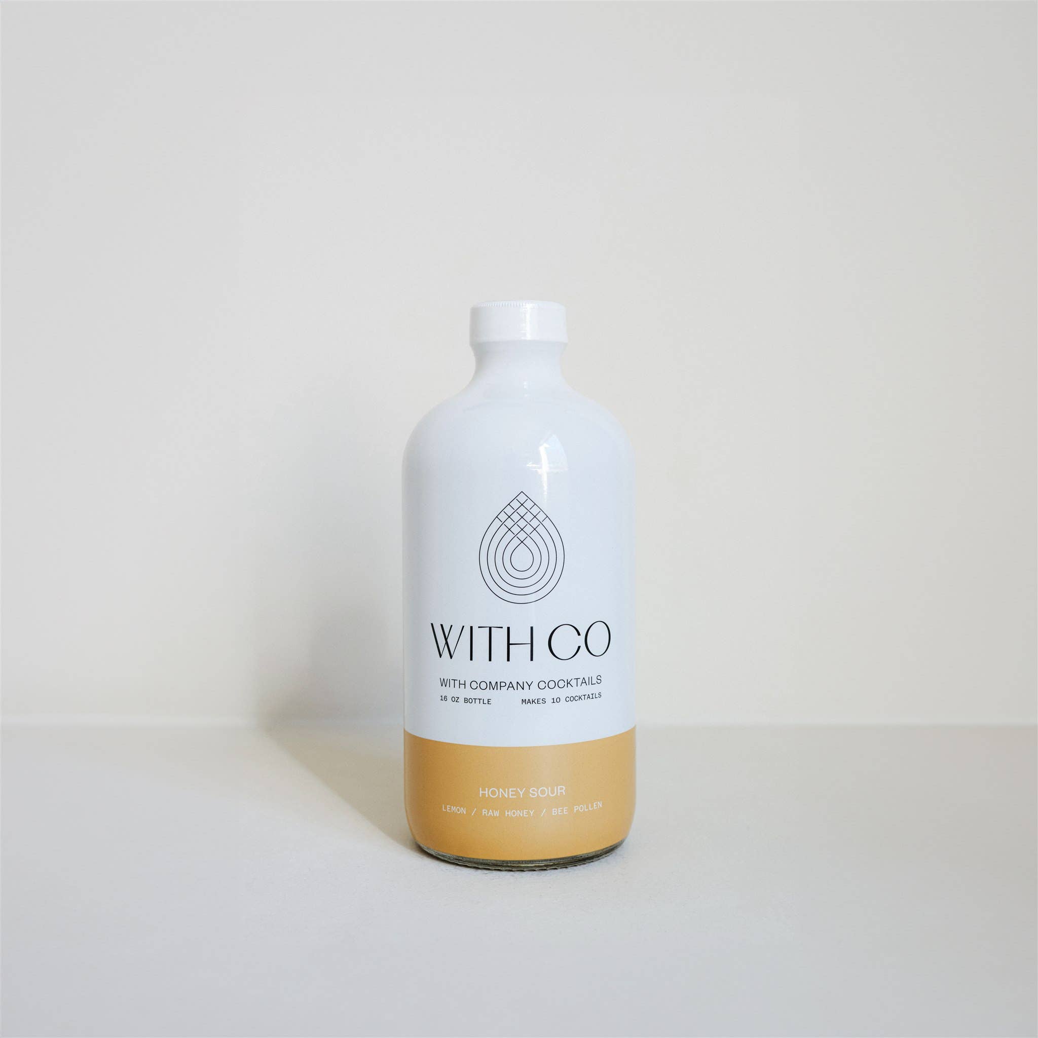 WithCo Cocktails - Wholesale Cocktail Mix/Syrup - Honey Sour Mix (Bee Pollen, Raw Honey, Lemon)8