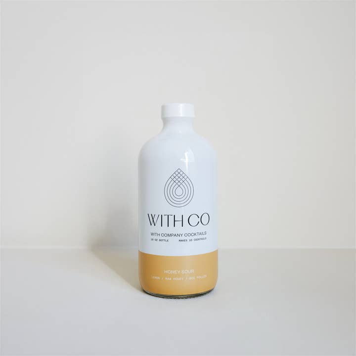 WithCo Cocktails - Wholesale Cocktail Mix/Syrup - Honey Sour Mix (Bee Pollen, Raw Honey, Lemon)8