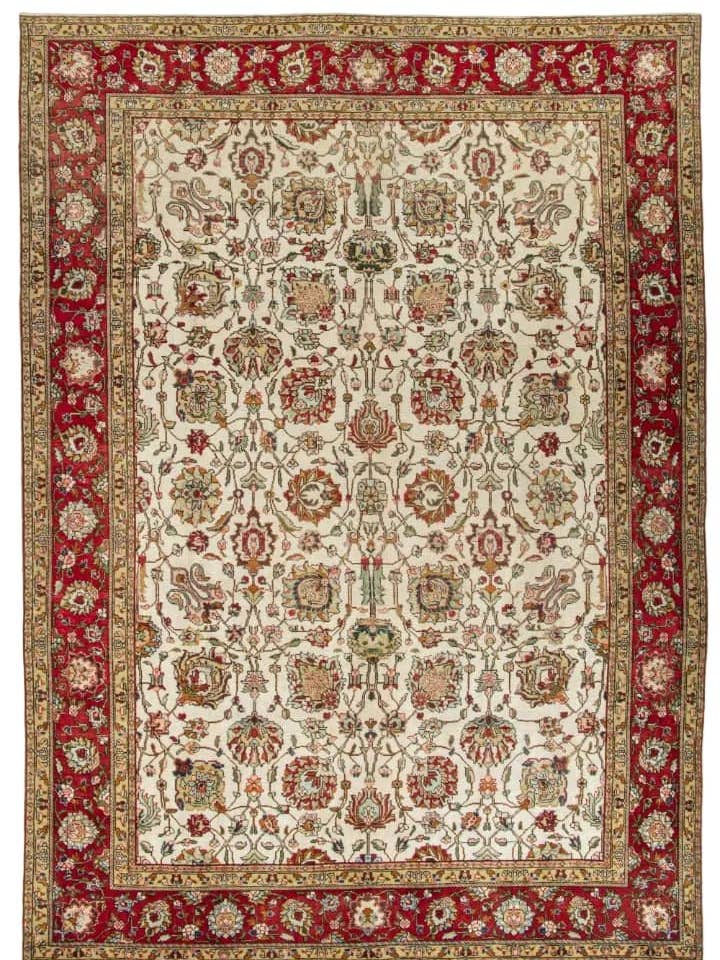 Perzisch Tabriz Tapijt | 2,87 m x 3,91 m voor wholesale door Rug the Rock