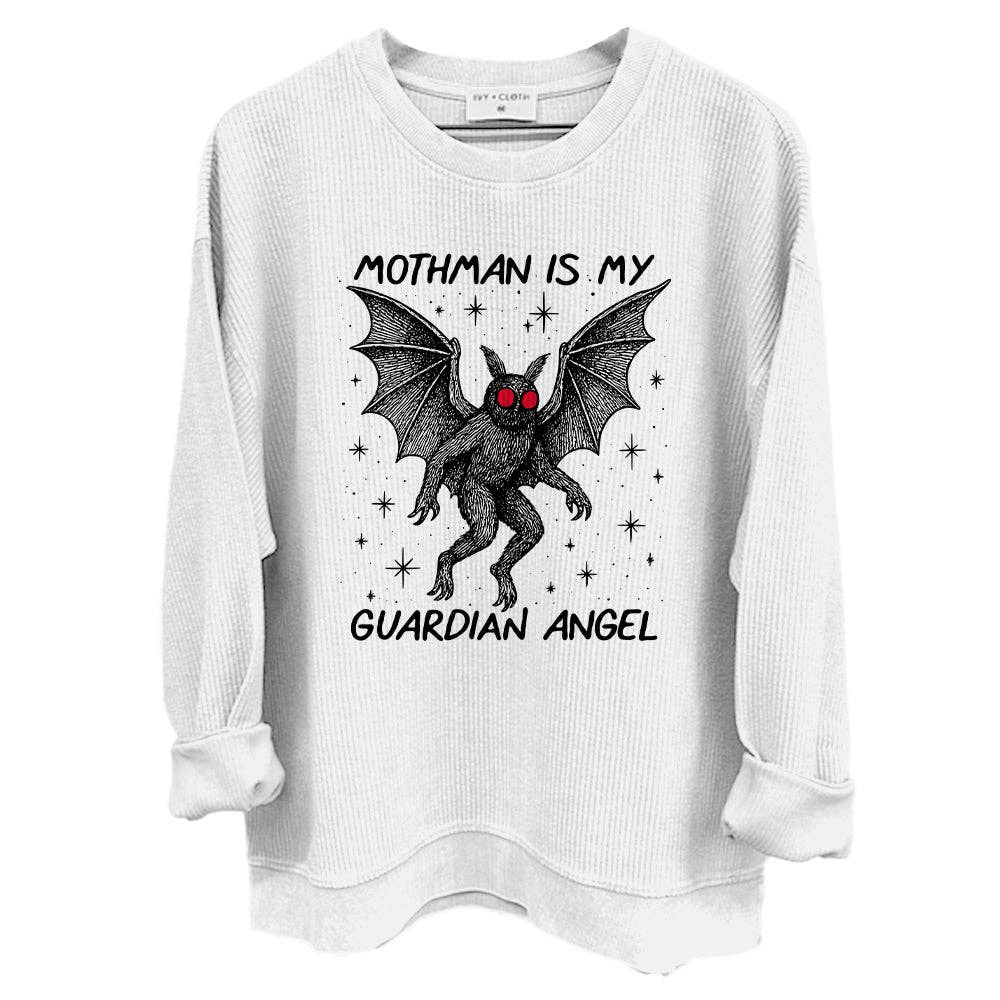 Let's Get This Thread - Wholesale Screen Printed T-Shirt - Unisex - Moth man Is My Guardian Angel8