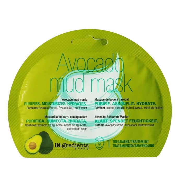 iN.gredients Avocado Mud Mask for wholesale by Upper Canada Soap