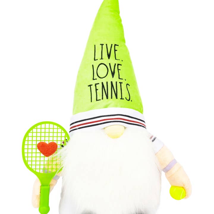 DesignStyles Home - Venta al por mayor Artículo decorativo de mesa - Decoración y regalo de tenis «Live and Love» de Rae Dunn Tennis Gnome0