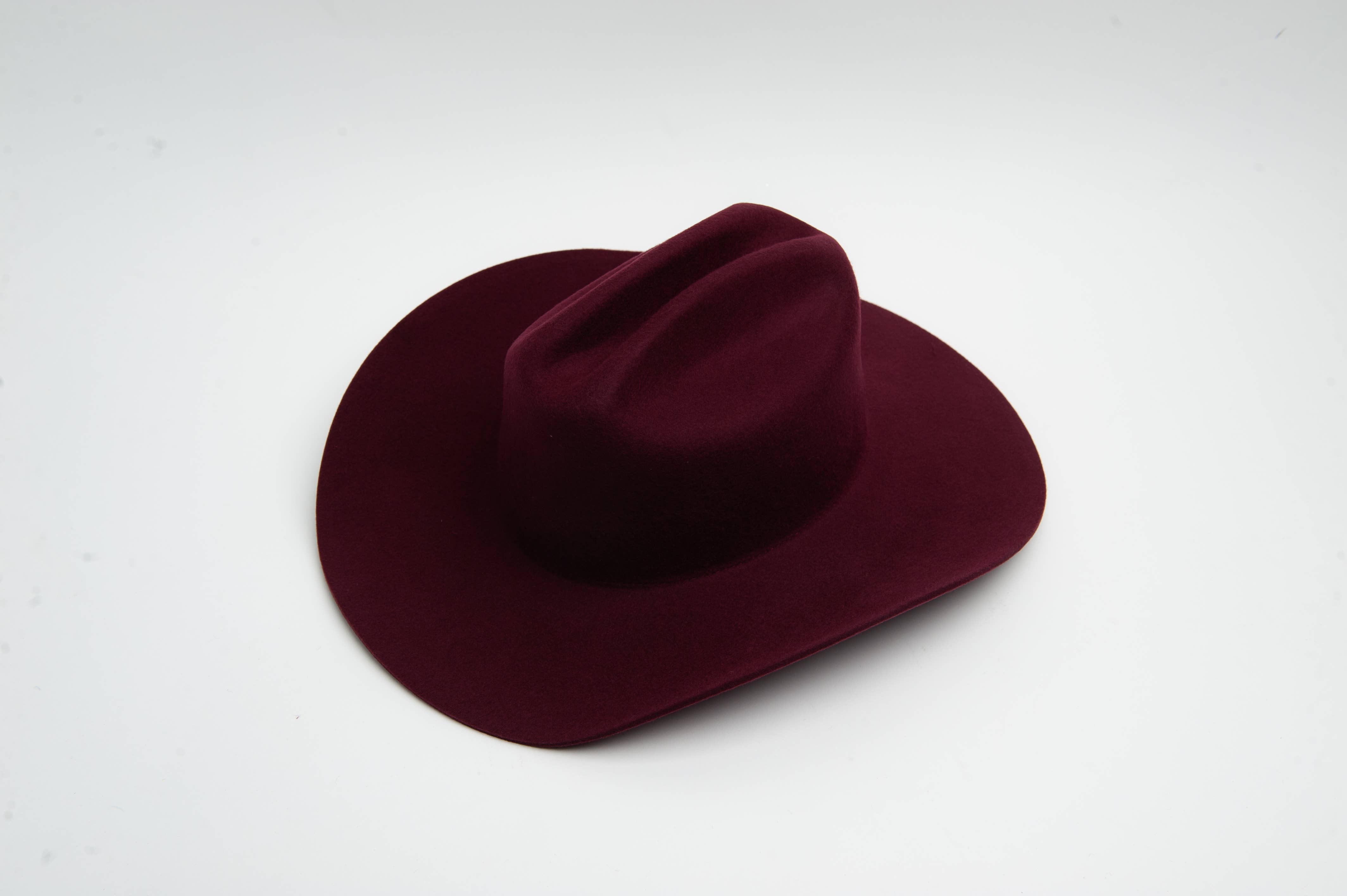 Lucca Couture - Wholesale Cowboyhoed - Dames - Luxe Donkere Cattlemen Wol Rancher Hoed1