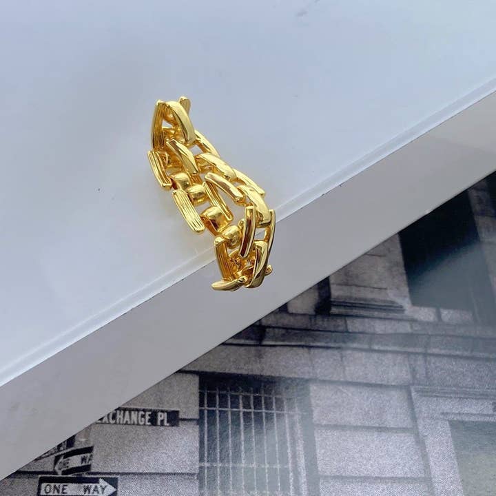 ElevateWell - Wholesale Chain Ring - Chain Link Ring3