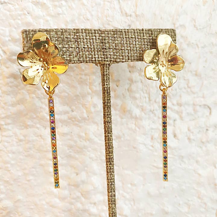 Dangle Earrings- Stocking Stuffer Gift - Statement Jewelry for wholesale by Etymology Jewelry