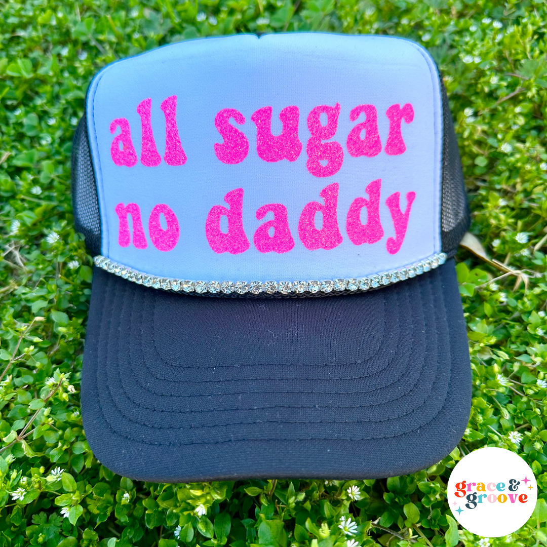 Very Cherry - Vente Casquette de camionneur – femme - Tout Sugar No Daddy Trucker2