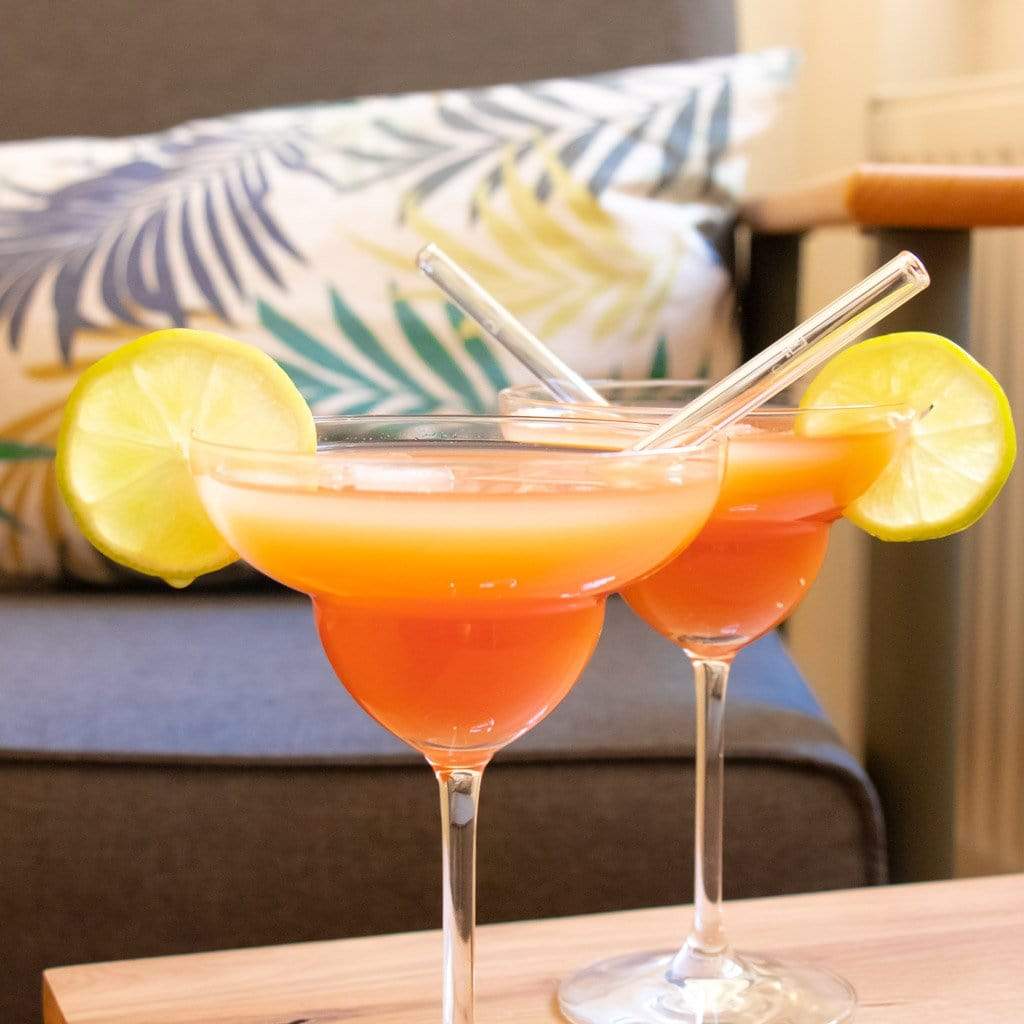 HALM Straws - Venta al por mayor Pajitas para beber - Pajitas de cristal grabadas Heart Symbol Edition con hermosos corazones y corazones3