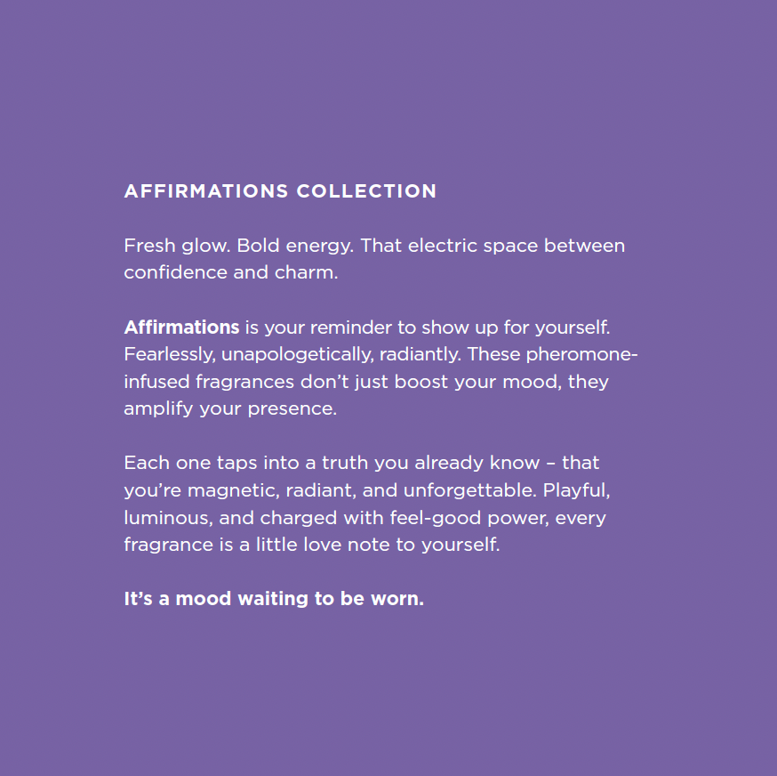 Simply Sexy - Wholesale Perfume/Eau de Toilette - AFFIRMATIONS Perfume Spray Tester Display 6Pcs **FREE4