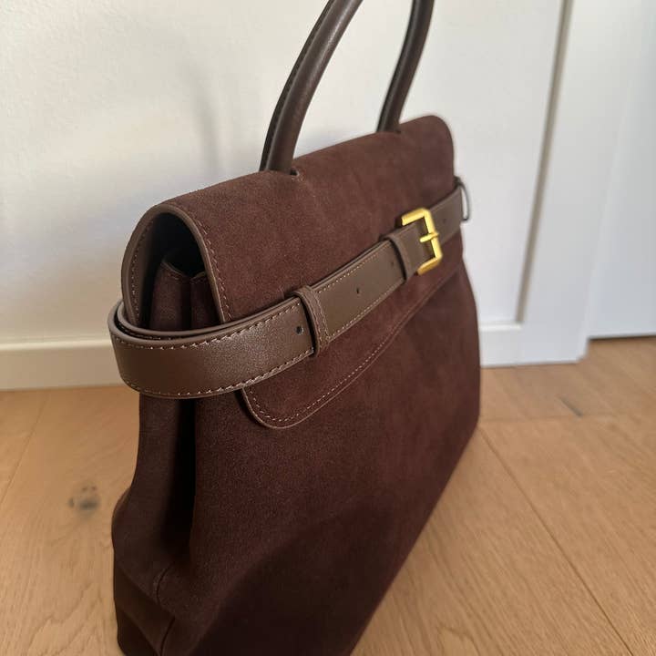 Zhade - Wholesale Top Handle Bag - Women's - PRISCILLA - suede5