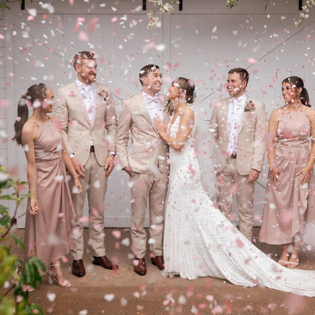 The Whole Bride - Wholesale Confetti - The Confetti Bundle - Heart (Confetti + Cones)1