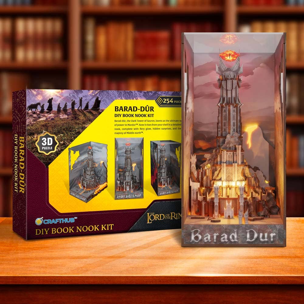 Crafthub – Engroshandel DIY-hobbysæt – Ringenes Herre: Barad Dur - DIY Bogkrog Kit2