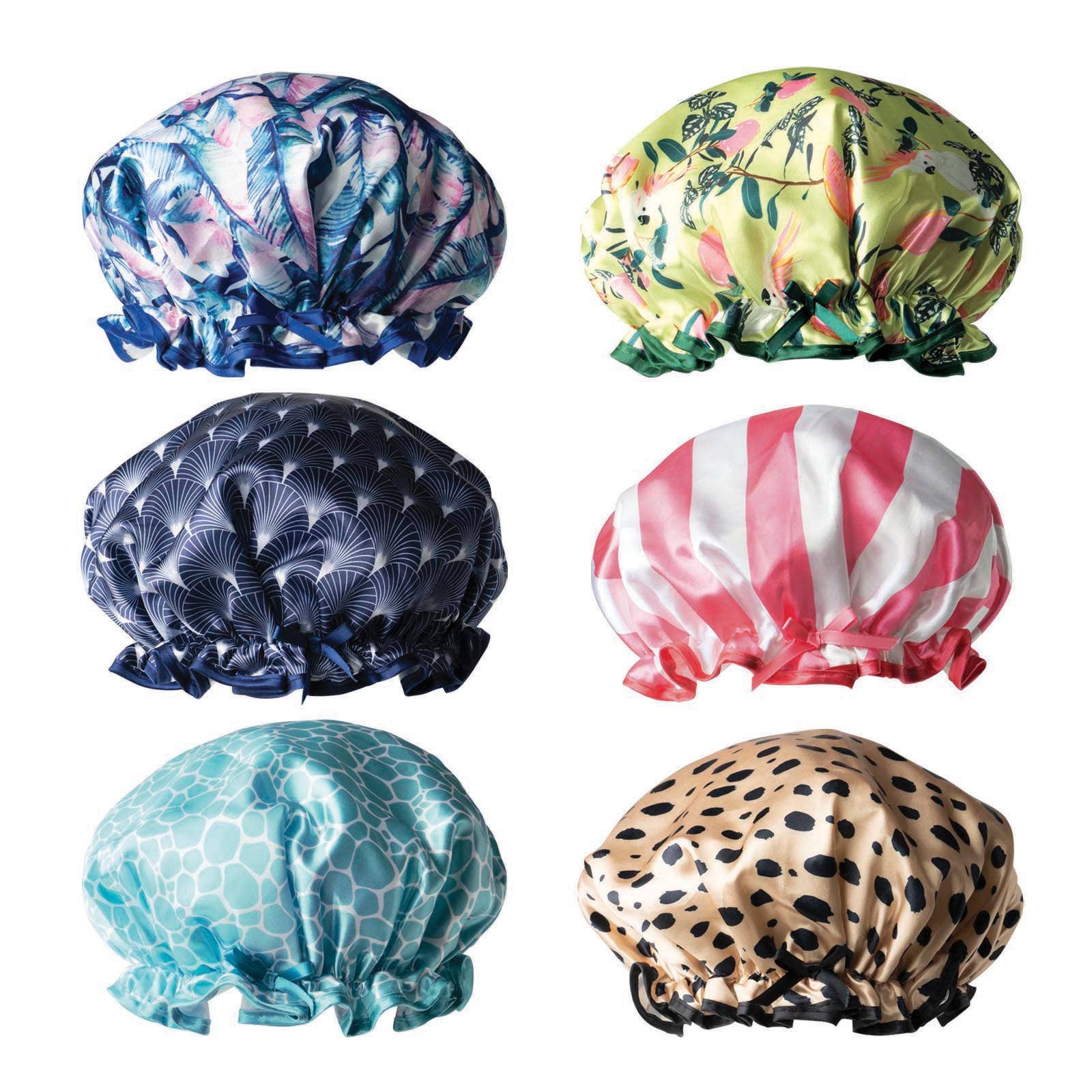 DM Merchandising - Wholesale Showercap - Lemon Lavender Not Your Grandma's Shower Cap4