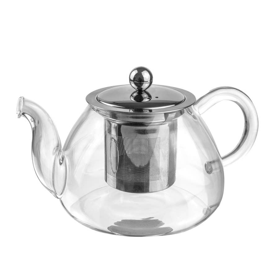 Tealyra - Glass Stove-Top Kettle 60-Ounce - Teapot - Heat Resistant Borosilicate