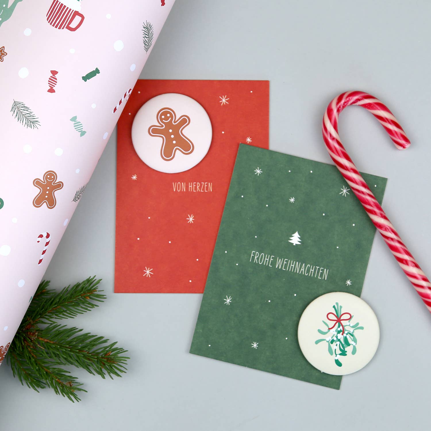 Kunst an Papier – wholesale Magnet – Magnet Mistletoe4