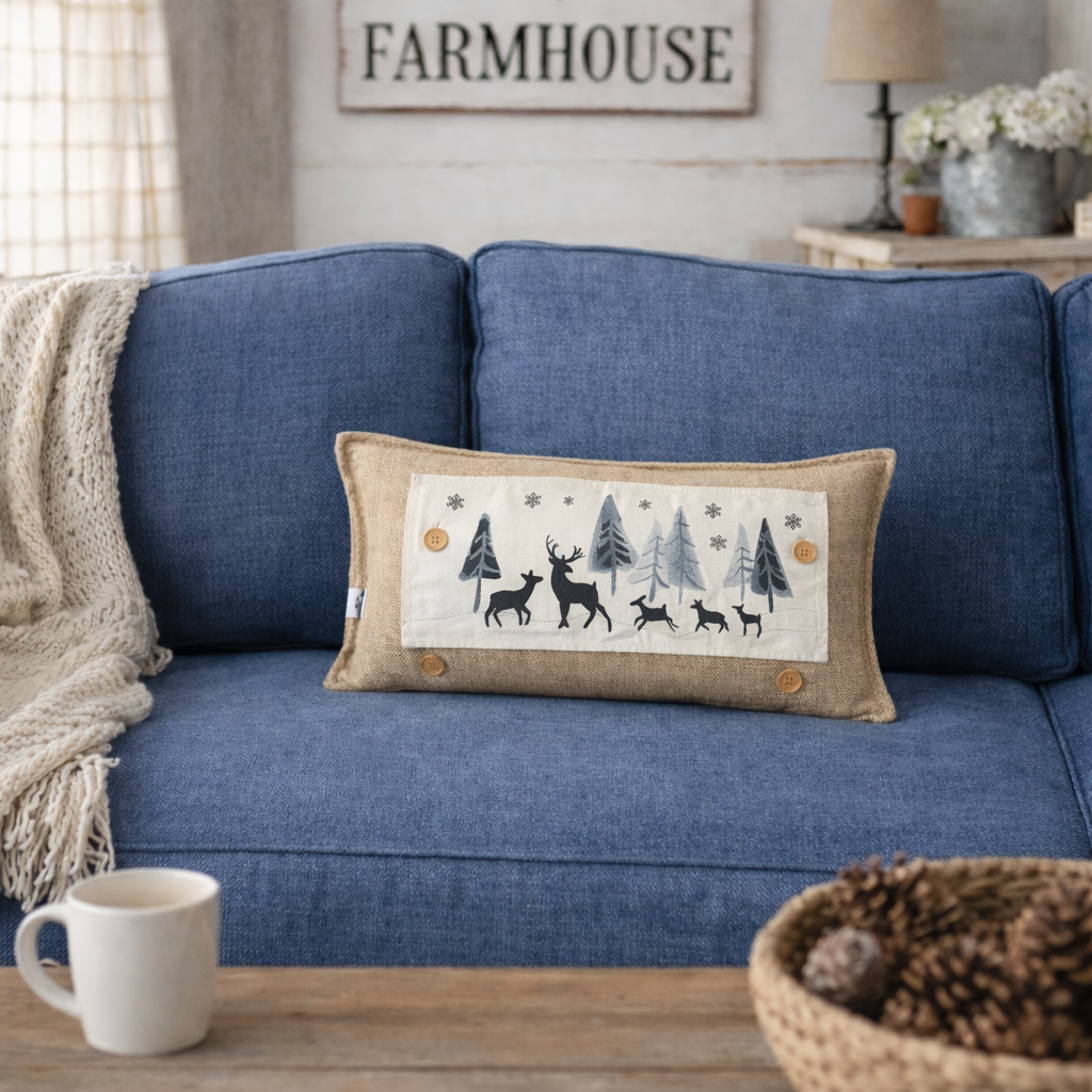 PillowPanels - Wholesale Throw/Decorative Pillow - BURLAP: PILLOW ONLY (with insert) 11