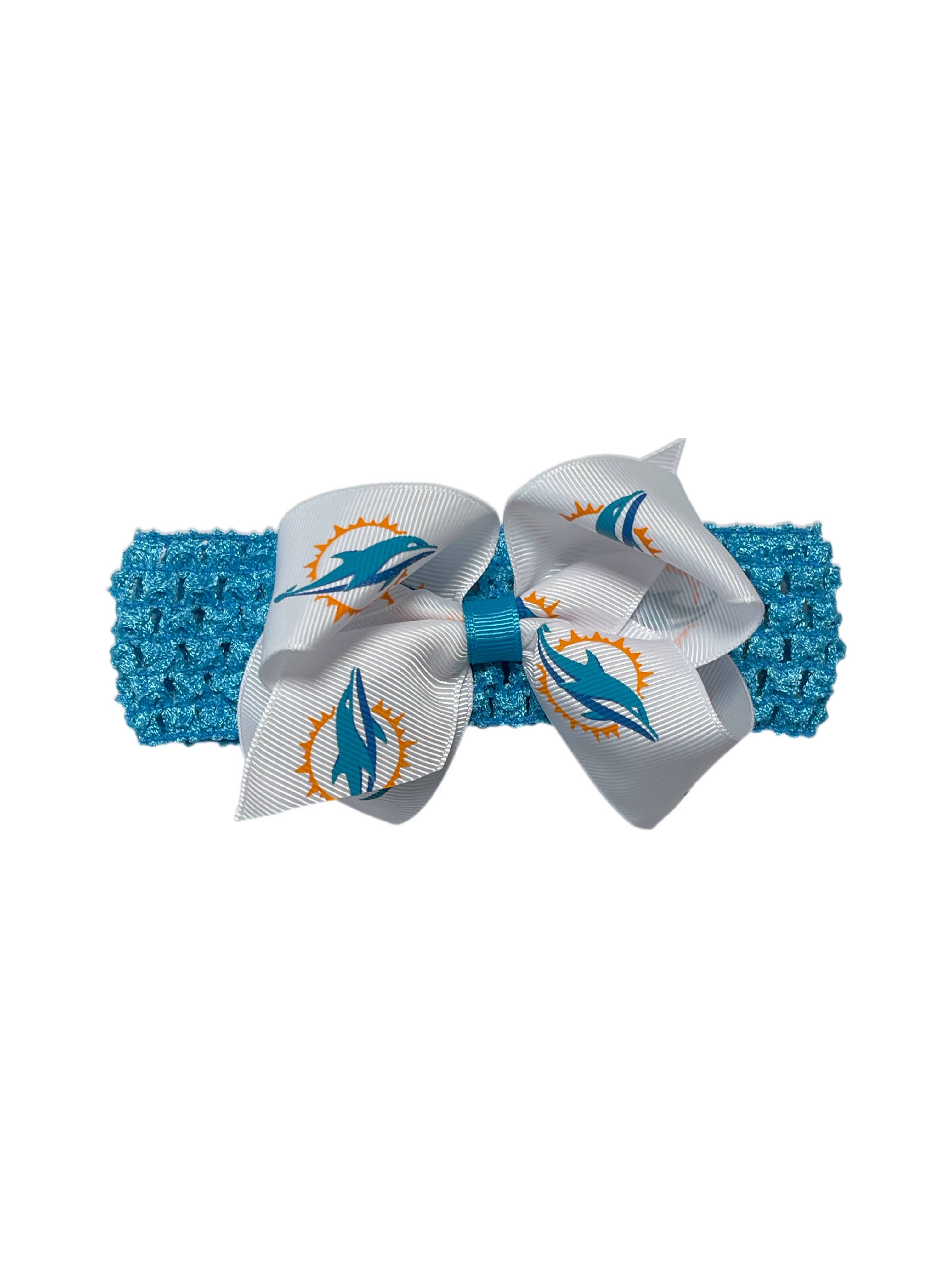 USA Licensed Bows and Accessories – wholesale Fashion headband – women's – Crochet Headband W/ Junior Bow #2637