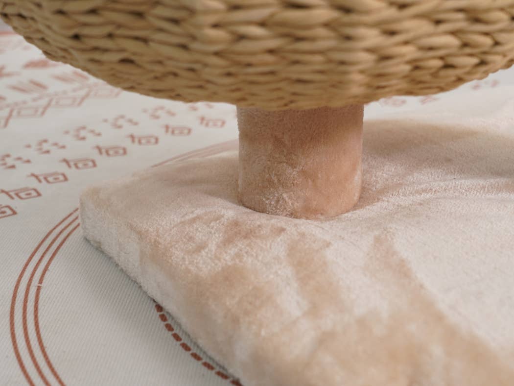 PetPals Group - Vente Griffoir – chat - Arbre à chat moyen tissé à la main PetPals Cozy V2 au style naturel et esthétique10