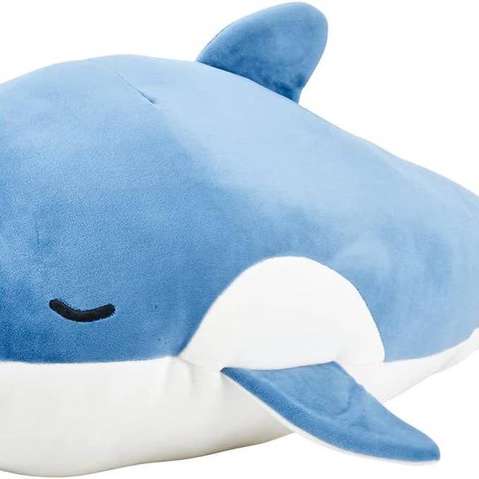 LIV HEART Almohada abrazable Premium kamukamus L 68838-67 Delfín para venta al por mayor de Greeting Life America