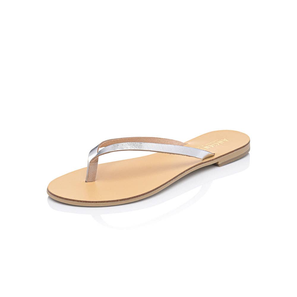 Ancientoo – wholesale Sandaler - Dam – Achelois handgjorda läder Flip Flop Sandal för kvinnor18