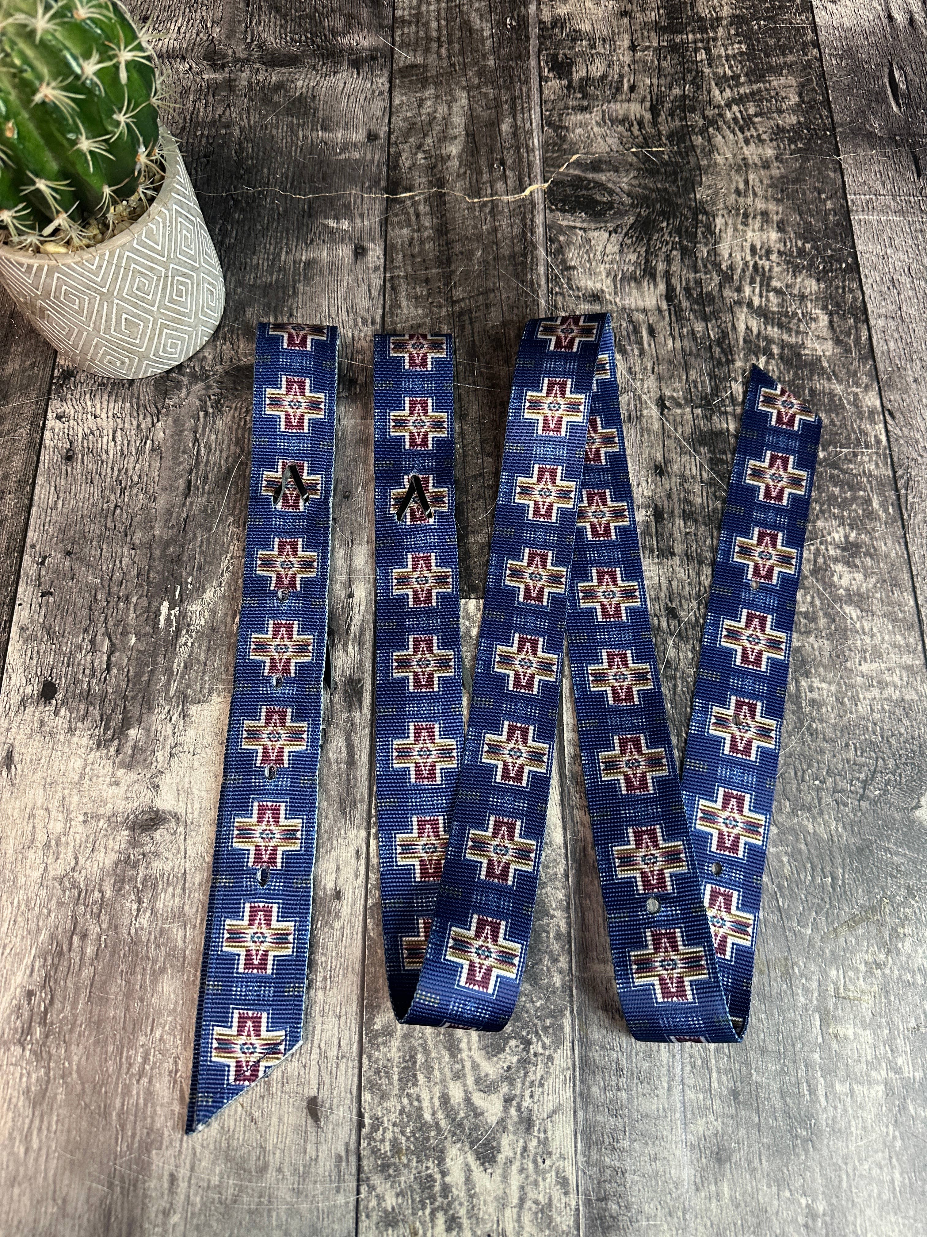 Schulz Equine - Wholesale Paardrijuitrusting - Set van nylon Latigo en Off Billet15