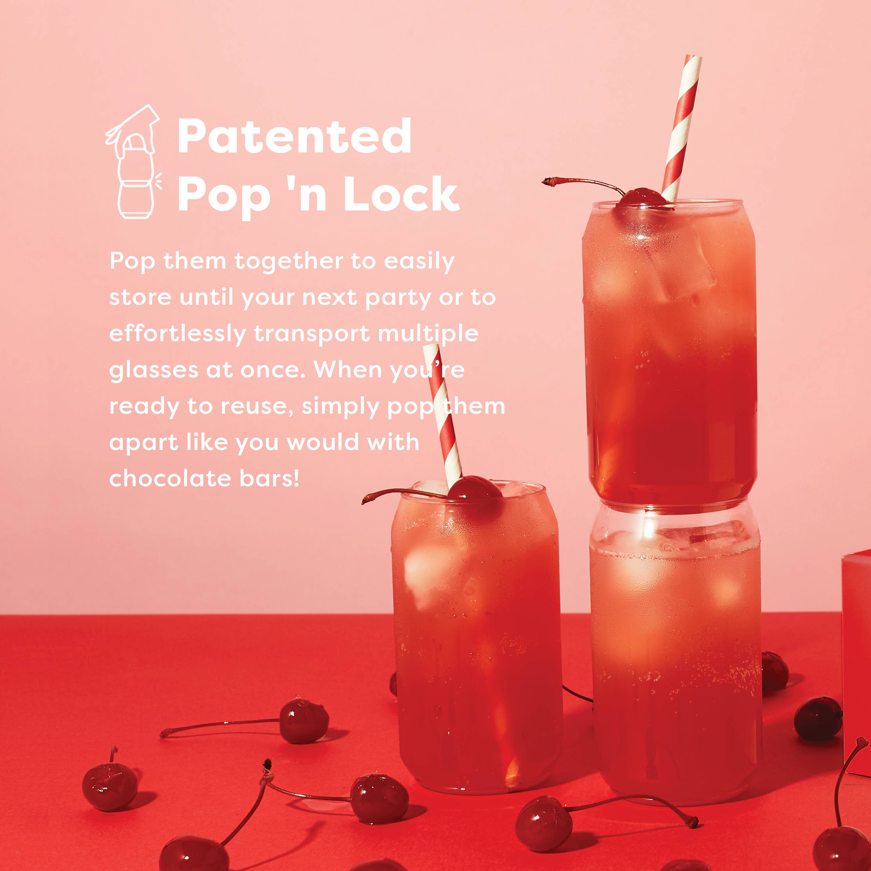 TOSSWARE - Vente Verre/tasse - Ensemble de 12 canettes TOSSWARE POP de 12 oz, qualité supérieure, recyclable2