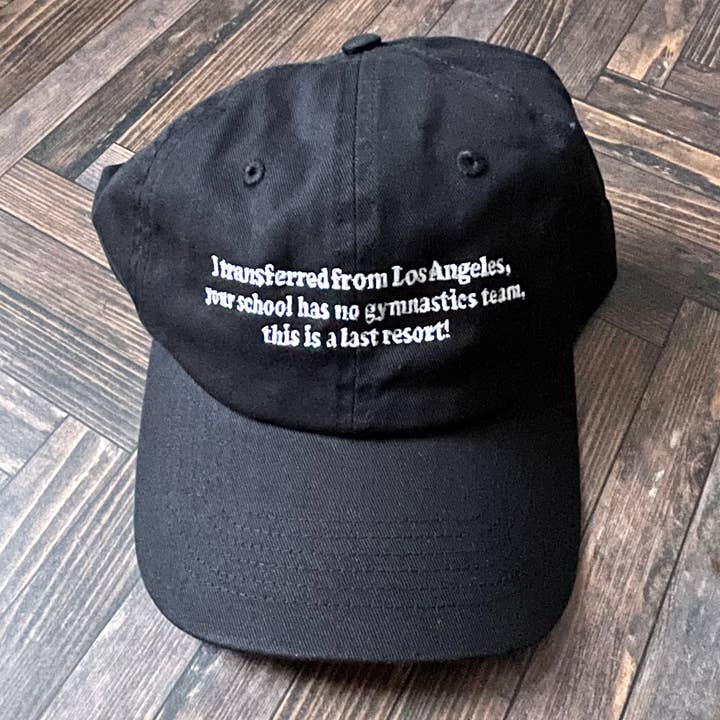 The Silver Spider - Wholesale Baseball Cap - Unisex - I transferred from Los Angeles funny cheer Dad Hat unisexÂ