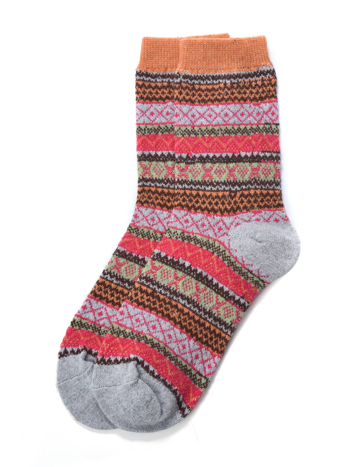 Funkyrel® Atzbranding Limited - Wholesale Socks – Women's - Rufia - 5 Pairs Bohemian Style Wool-Blend Socks2