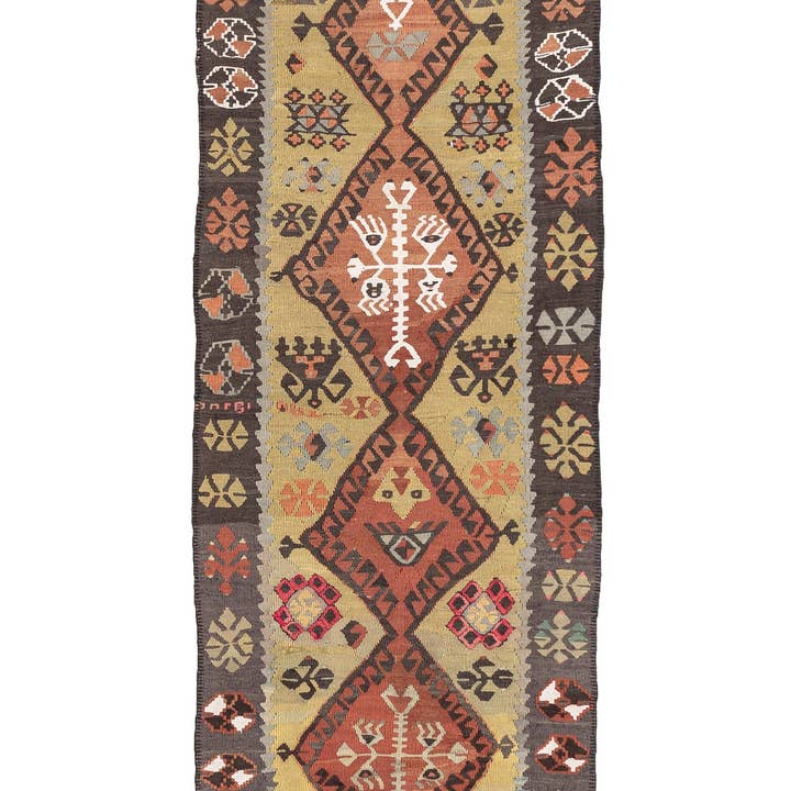(2'5'' x 6'10'') Orientalischer handgefertigter türkischer Kilim-Teppich für den Großhandel von Rugtolia