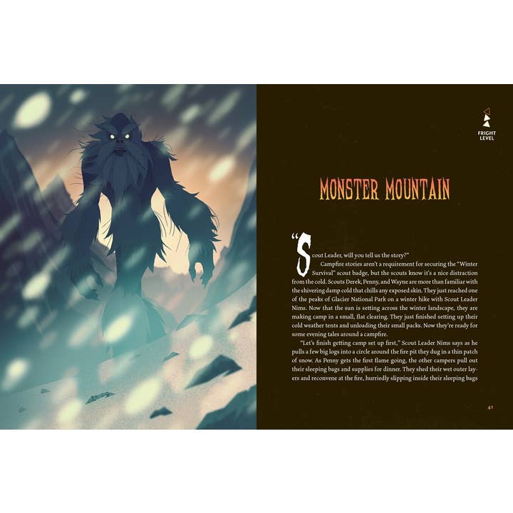 Gibbs Smith - Wholesale Horror & Paranormal - Creepy Campfire Stories: Frights to Tell at Night5