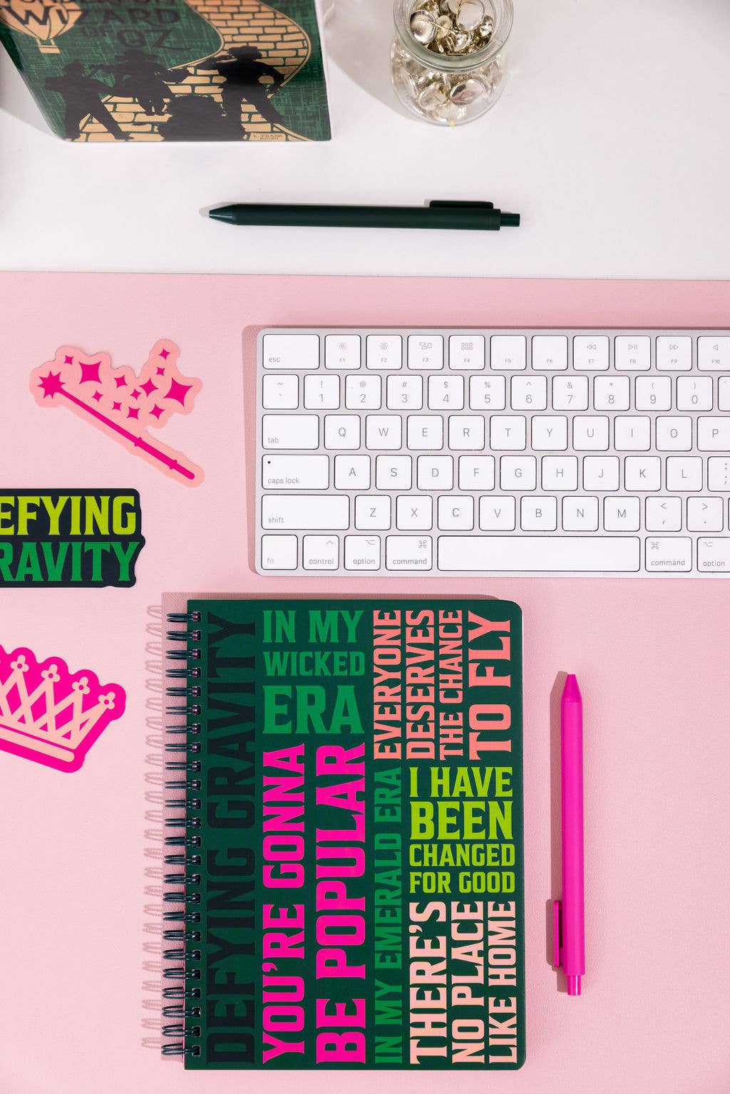 Steel Mill and Co. - Wholesale Notebook - Wicked Mini Notebook, Wicked Word Cloud6