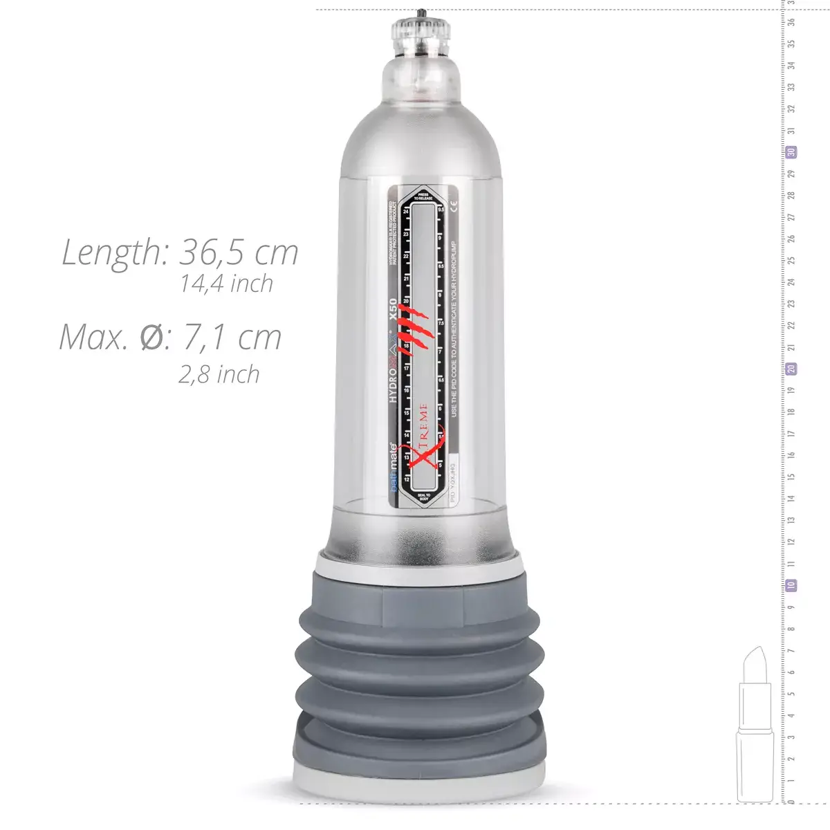 LOVERS - SHOP - Venta al por mayor Juguetes eróticos - Bathmate HydroXtreme 11 - Clear - OFERTA10