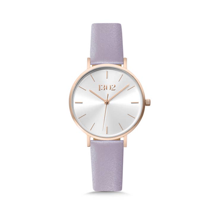 1302 Watch Co. - Wholesale Wrist watch – Women's - Women's 32mm Watch: Rose Gold Case with Sunray Dial9
